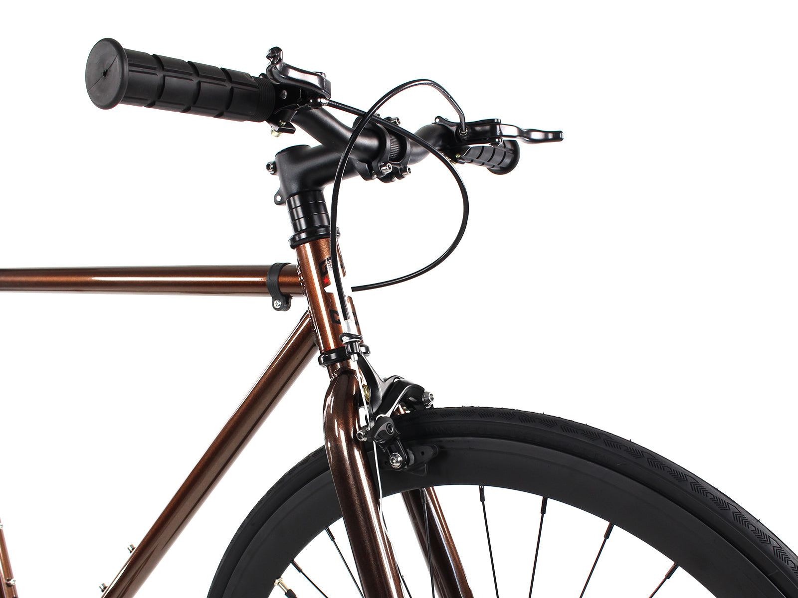 Golden Cycles Copper Fixie Bike